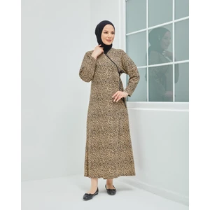 Aysun Tekstil Pamuklu Kumaştan Geniş Kesim Namaz Elbisesi & Namazlık & Sabahlık