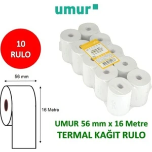 Ofis 56x16mt Termal Yazarkasa Pos 10'lu Paket