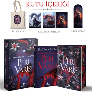 Peri Varisi (Yan Boyamalı Ciltli Kutulu Set) - Lucia Ashta