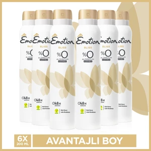 Bliss Kadın Deodorant 6X200 ml