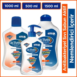 Sıvı Sabun Aktif 1,5 lt+ 1 lt+ 500 ml