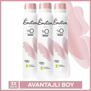 Joy Kadın Deodorant 3X200 ml