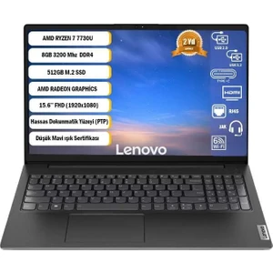 V15 G4  Ryzen 7 7730U 8 GB 512 GB SSD 15.6" FHD Freedos 82YY0012TR