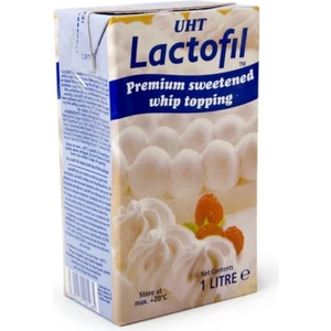 Lactofil Şekerli Sıvı Krem Şanti 1 Lt – Bitkisel, Italya Menşeli