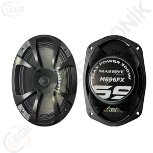 Massive MS-M696FX 300W Oval Midrange Çift
