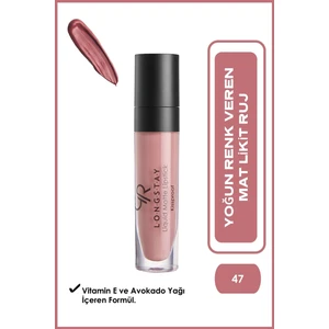 Golden Rose Longstay Liquid Matte Lipstick No: 47 - Likit Mat Ruj - 8691190856472