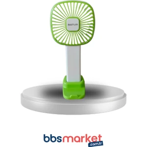Yeşil Mini El Fanı ve Masa Fanı Soğutucu