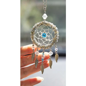 Özel Hediyelik Yeni Araba Süsü Nazar Boncuklu Düş Kapanı Dikiz Aynası Süsü