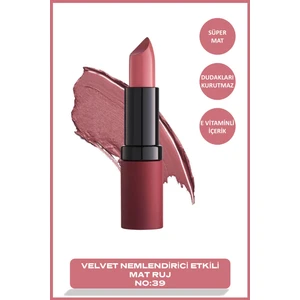 Golden Rose Velvet Matte Lipstick No: 39 Princess Pink - Mat Ruj - 8691190466398