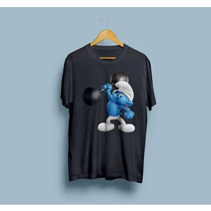 Bahriyeli Collection Oversize Güçlü Şirin Tasarım Unisex T-Shirt