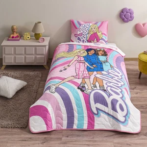 Barbie Imagine Lisanslı Barbie Imagine Tek Kişilik Yatak Örtüsü Seti