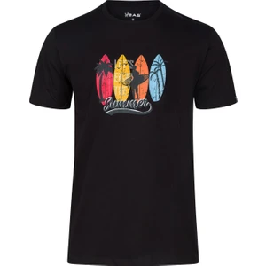 2as Alex Baskılı Erkek Sıfır Yaka T-Shirt