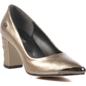 Pierre Cardin PC-51752 Z Platin Kadın Abiye Ayakkabı