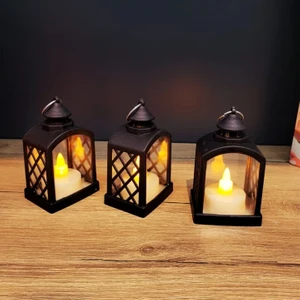 3 Adet Mini Dekoratif Masa Lambası