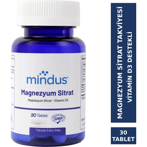Magnezyum Sitrat 30 Tablet