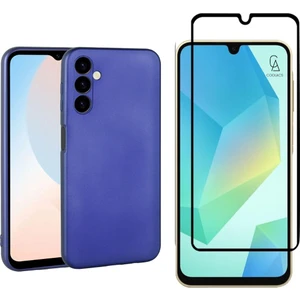 Samsung Galaxy A16 ile Uyumlu Telefon Kılıfı ve 5d Tam Kaplayan Cam Ekran Koruyucu