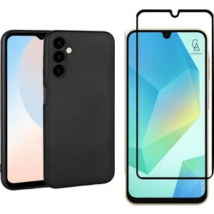 Samsung Galaxy A16 ile Uyumlu Telefon Kılıfı ve 5d Tam Kaplayan Cam Ekran Koruyucu