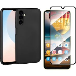 Samsung Galaxy A16 ile Uyumlu Telefon Kılıfı ve Tam Kaplayan Seramik Ekran Koruyucu