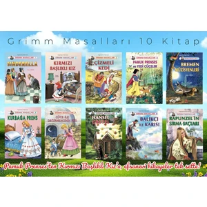 1. Sınıf Grimm Masalları 10 Kitap Set