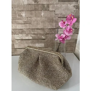El Örgüsü Clutch Çanta
