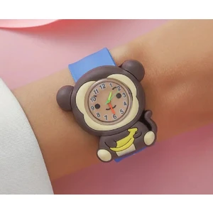 Çocuklar Için Maymun Şeklinde Saat