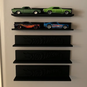 Hot Wheels Uyumlu Tasarlanmış Duvar Standı