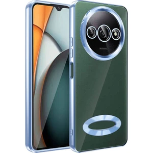 Xiaomi Redmi A3 4g 2024 Kılıf Kamera Korumalı Logo Gösteren  Omega Kapak