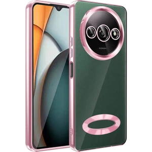 Xiaomi Redmi A3 4g 2024 Kılıf Kamera Korumalı Logo Gösteren  Omega Kapak
