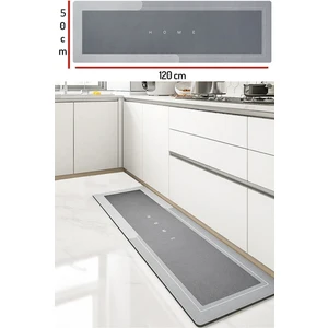 ( 1 Adet ) 50X120 cm Banyo, Mutfak Paspası Kaymaz Tabanlı Su Emici Yapı Dikdörtgen