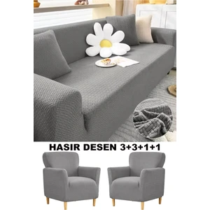 Bright Home 3.3.1.1 Koltuk Örtüsü Koltuk Kılıfı Takımı Sofa Cover