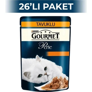 Perle Izgara Tavuklu Yaş Kedi Maması 85 gr (26 Adet)