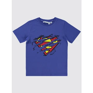 Süperman Erkek Çocuk Tişört 10-13 Yaş Saks