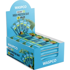 Waspco Yüksek Protein Bar - Hindistan Cevizli 50g x 12 Adet