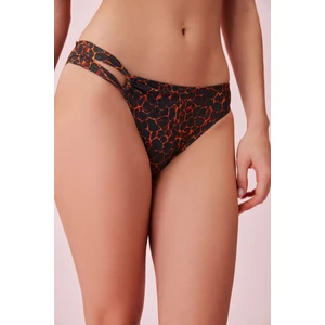 Agatha Yanı Detaylı Parlak Bikini Alt