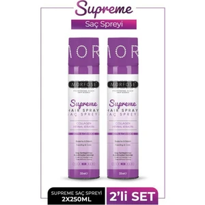 Supreme Saç Spreyi 250 ml 2 Adet