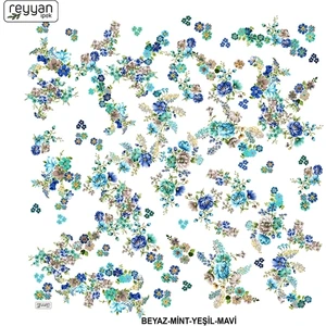 Ipek Desenli Oyalık Yazma - Desen-02 - Renk-06