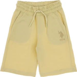 U.s. Polo Assn. Erkek Çocuk Açık Haki Şort (Örme) 50306515-VR183