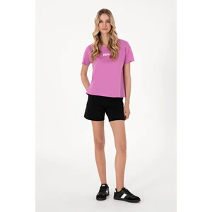 U.s. Polo Assn. Kadın Siyah Şort (Örme) 50305755-VR046