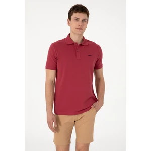U.s. Polo Assn. Erkek Vişne Tişört Basic 50306007-VR223