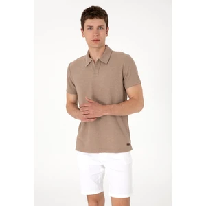 U.s. Polo Assn. Erkek Camel Tişört 50303227-VR015
