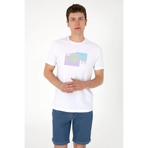 U.s. Polo Assn. Erkek Beyaz Tişört 50300593-VR013