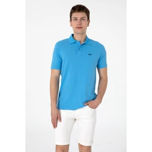 U.s. Polo Assn. Erkek Turkuaz Tişört Basic 50306007-VR093