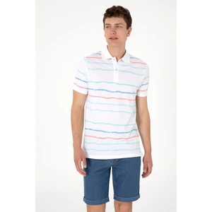 U.s. Polo Assn. Erkek Beyaz Tişört 50299642-VR013