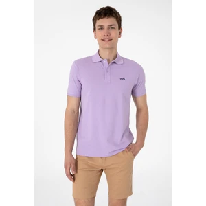 U.s. Polo Assn. Erkek Lila Tişört Basic 50306007-VR034