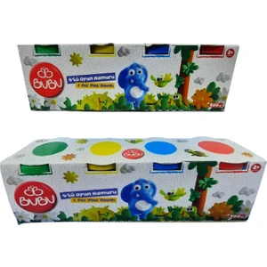 4 Lü Oyun Hamuru 500 gr ( 2 Adet )