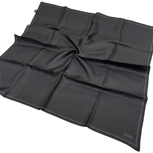 Pamuk Ipek Eşarp - Yeni Monogram - Füme