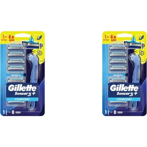 Sensor 3 Plus Comfort  Makine + 8 Bıçak -2 Adet