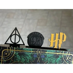Harry Potter Kitap Ayracı 3 Adet,plastik