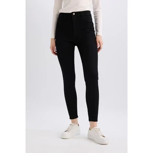 Jegging Yüksek Bel Bilek Boy Dar Paça Basic Düz Jean Pantolon B7498AX25SP