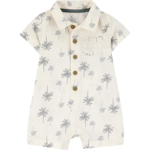 Erkek Bebek Kısa Tulum